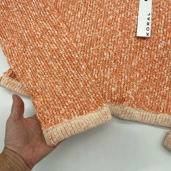 KORAL Valor Long Sleeve Oversized Crop Top XS S - Picture 10 of 15